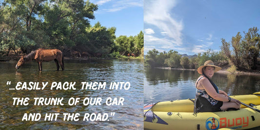 Customer Spotlight: Adventures with Buoy Watersports Inflatable Kayaks