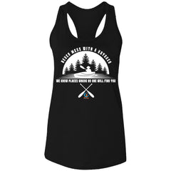 Never Mess With A Kayaker, Women's Tank