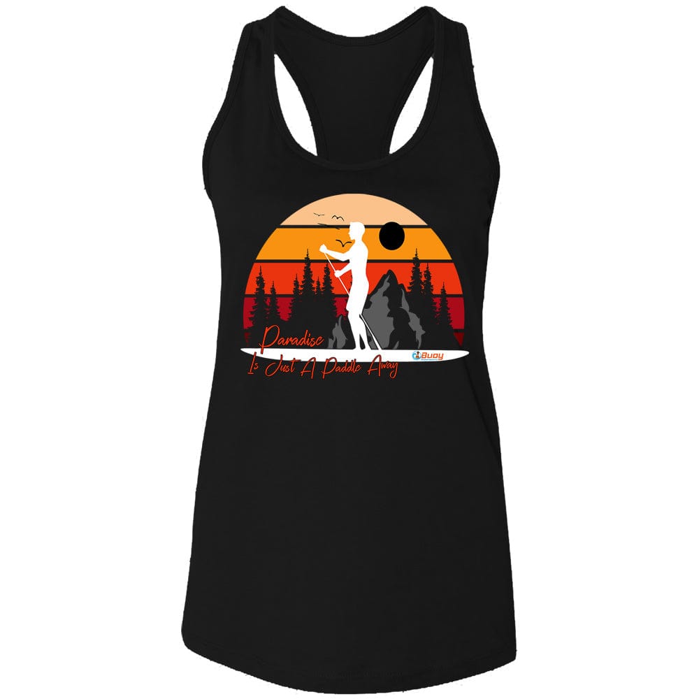 Paradise is a Paddle Away, Women's Tank