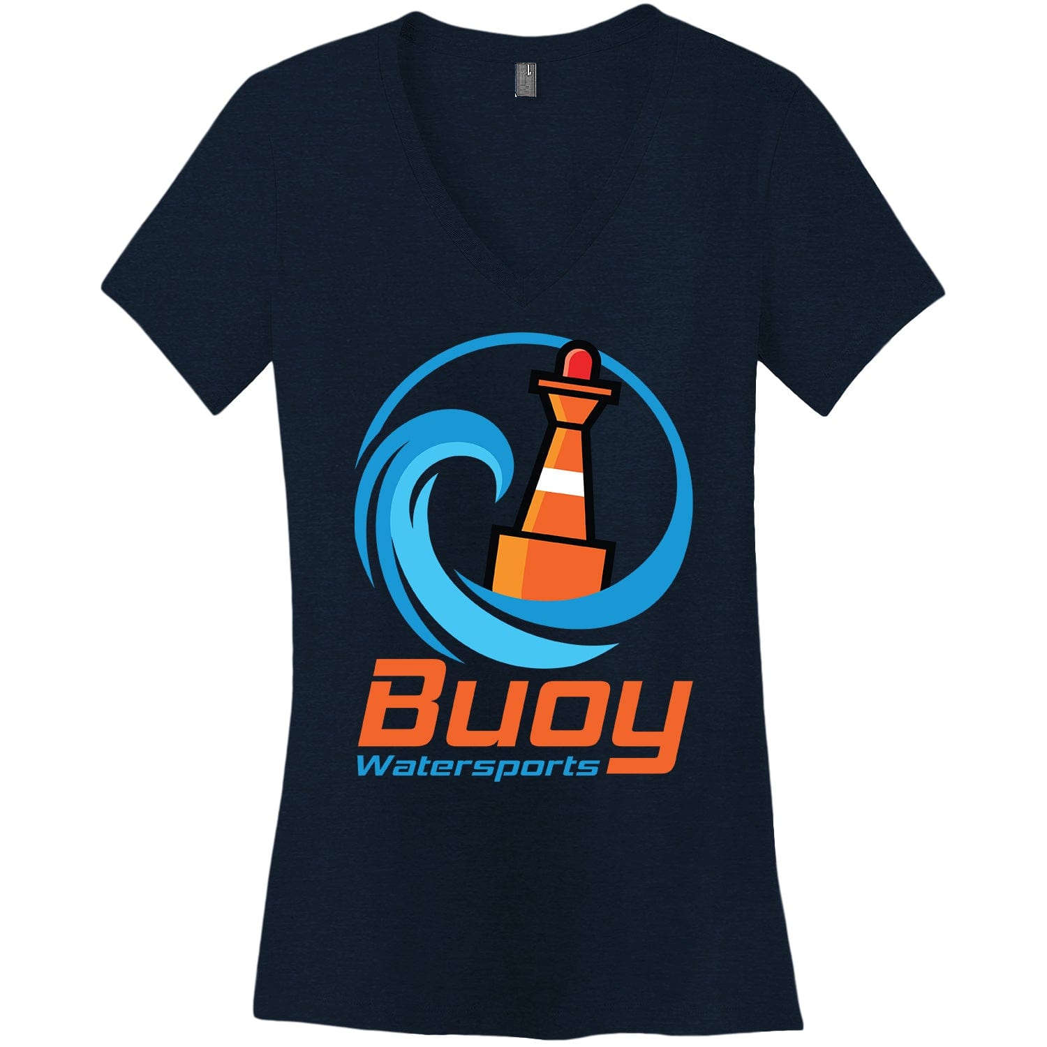 Buoy Watersports Women's V-Neck Short Sleeve T-Shirt